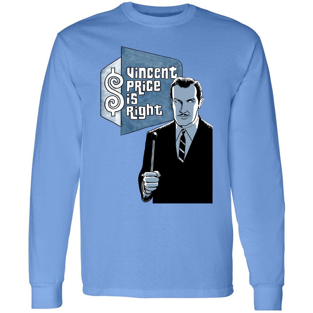 Long Sleeve T-Shirt - KRK8YWXU - Carolina Blue - 2