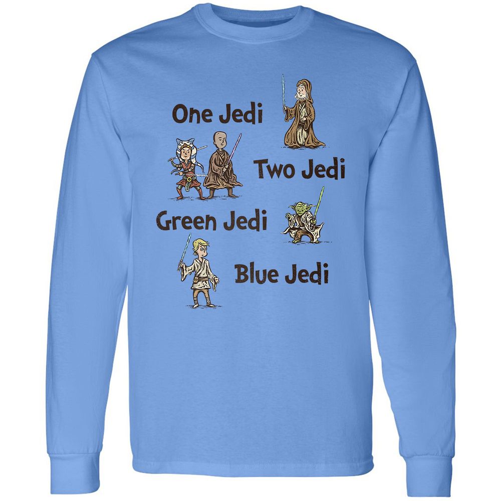 Long Sleeve T-Shirt - TVJGLXAS - Carolina Blue - 2