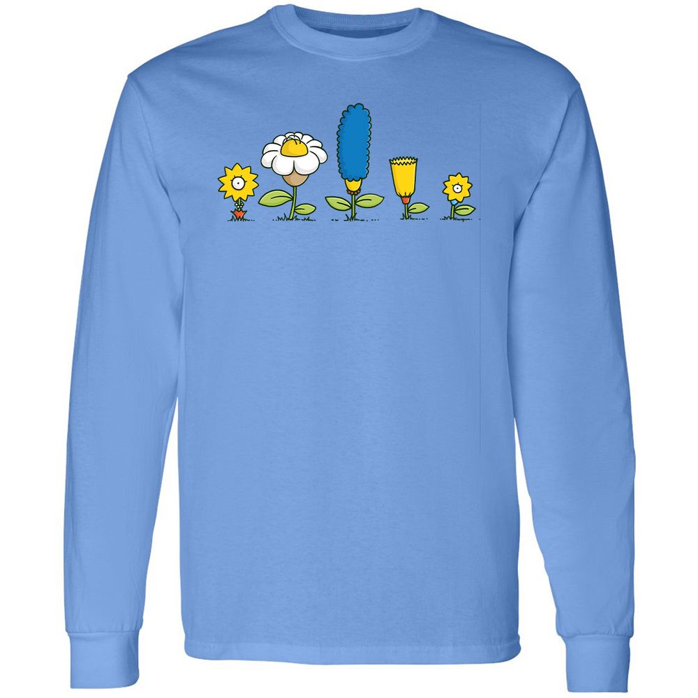 Long Sleeve T-Shirt - DLC9KBVX - Carolina Blue - 2