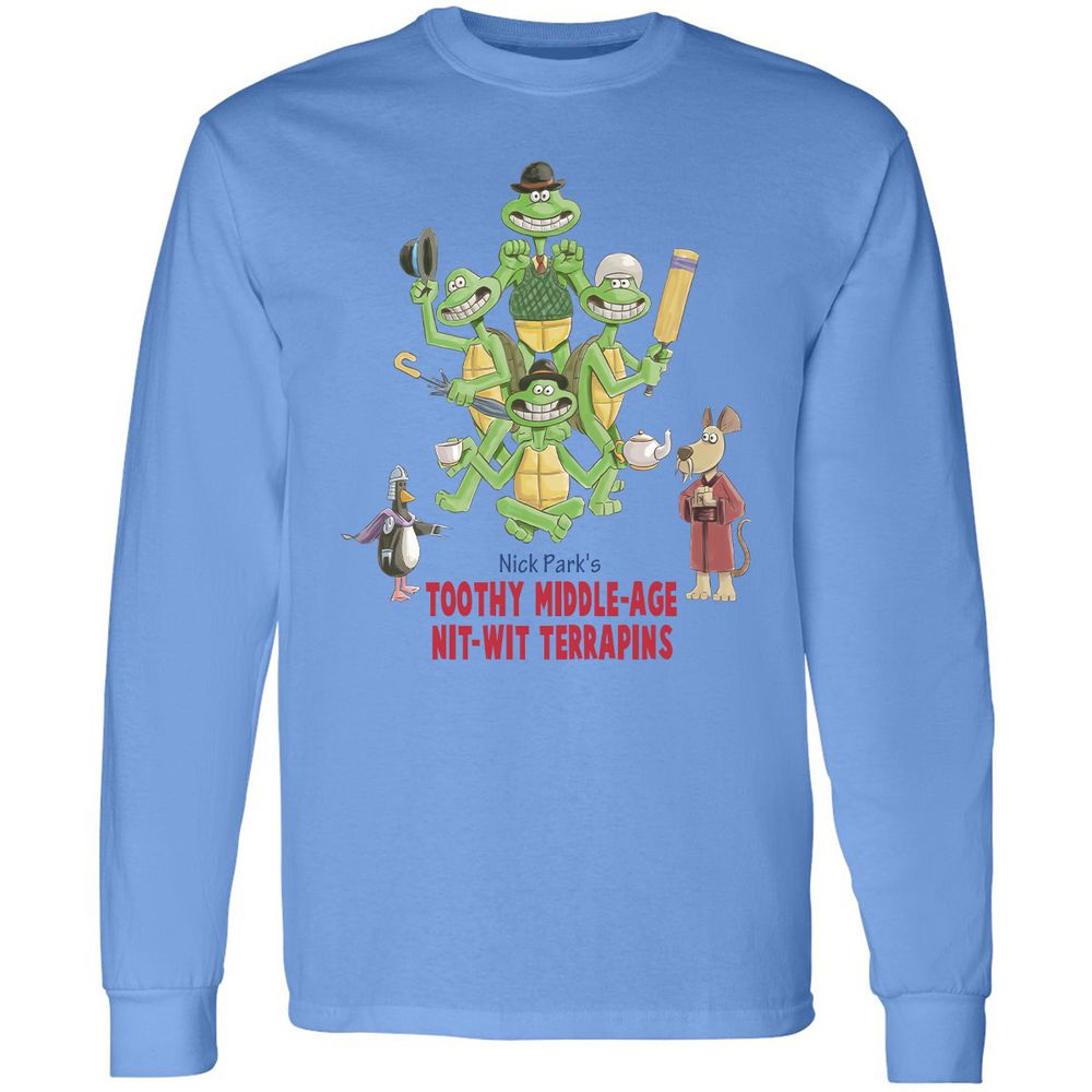 Long Sleeve T-Shirt - 1M3VG2J1 - Carolina Blue - 2