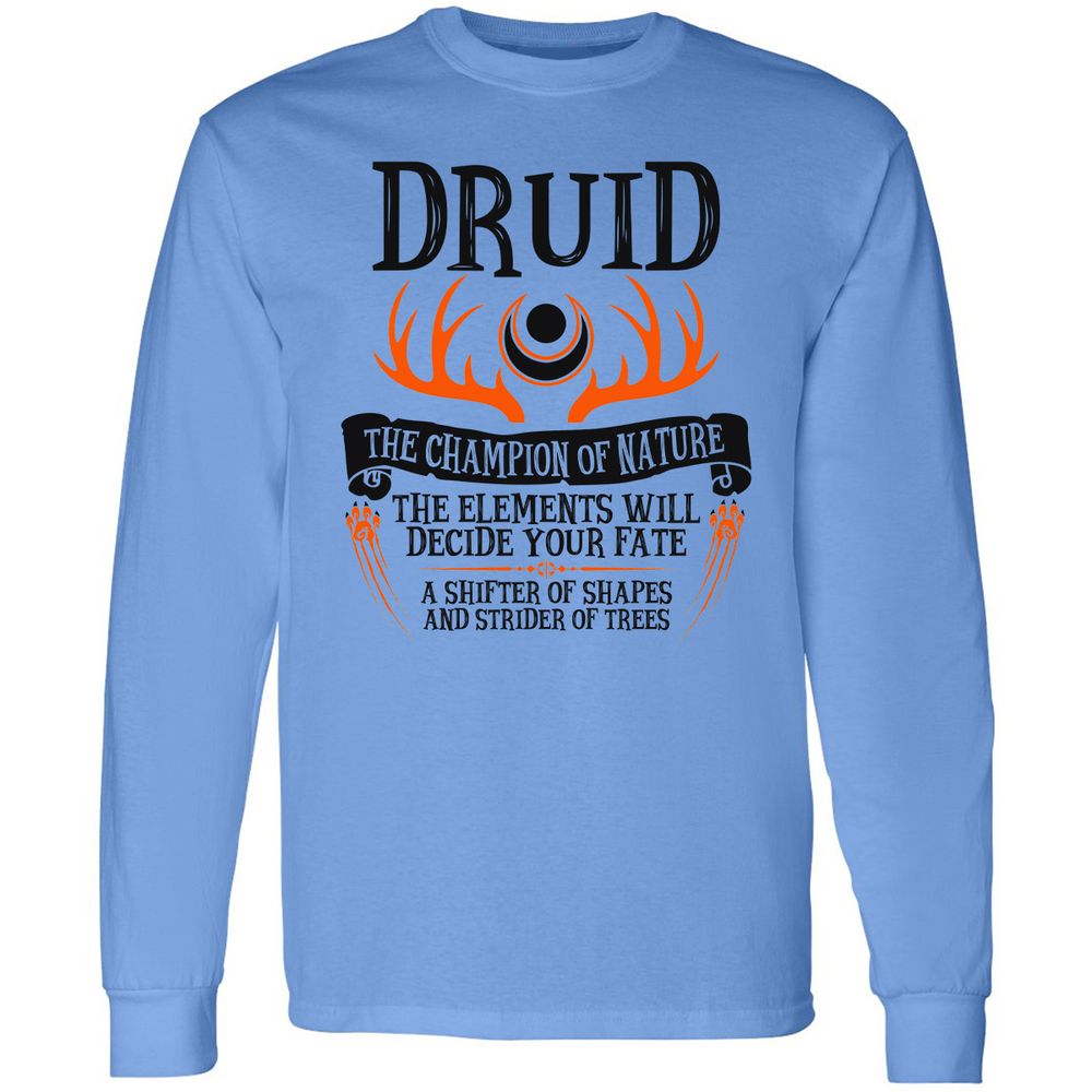 Long Sleeve T-Shirt - 7MD3TMWM - Carolina Blue - 2