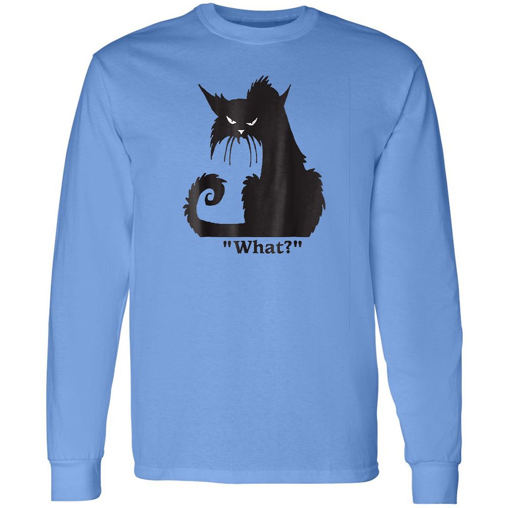 Long Sleeve T-Shirt - HXG6E92Y - Carolina Blue - 2