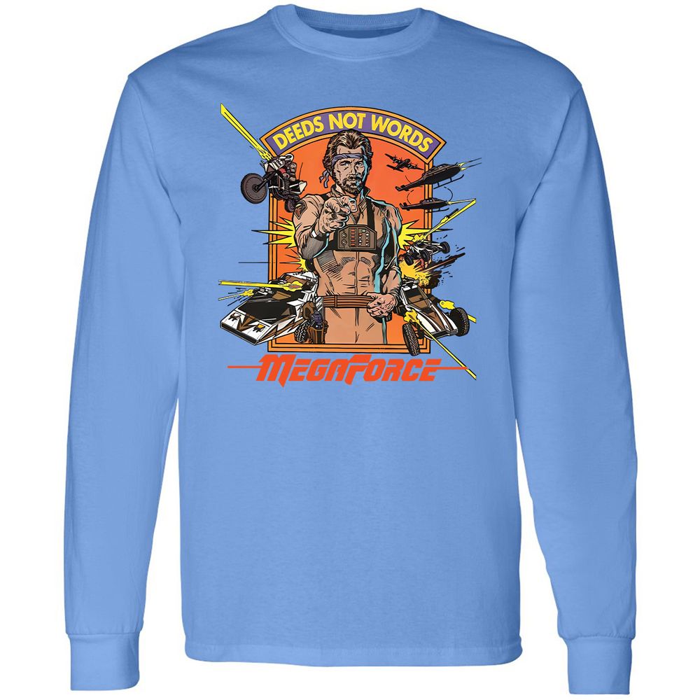 Long Sleeve T-Shirt - LJN53ERW - Carolina Blue - 2