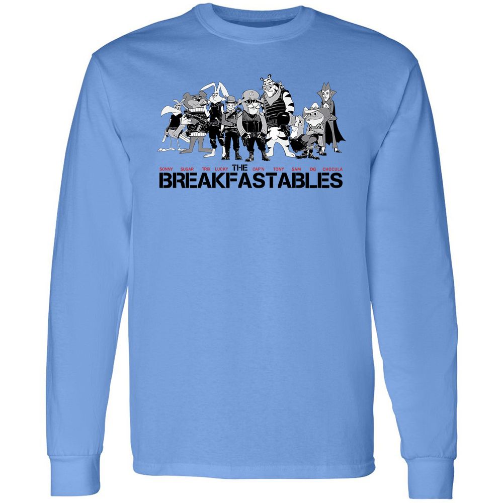 Long Sleeve T-Shirt - KU9XSV28 - Carolina Blue - 2