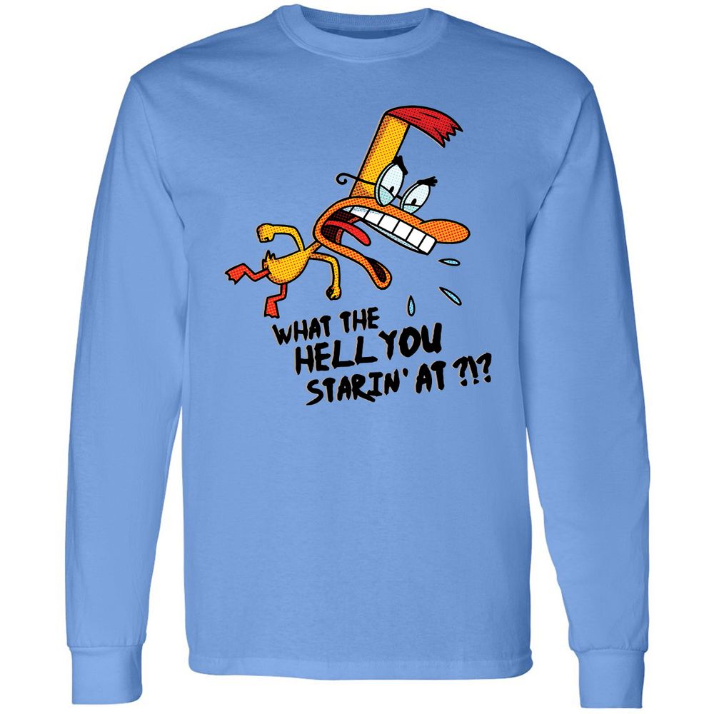 Long Sleeve T-Shirt - E44SDB72 - Carolina Blue - 2