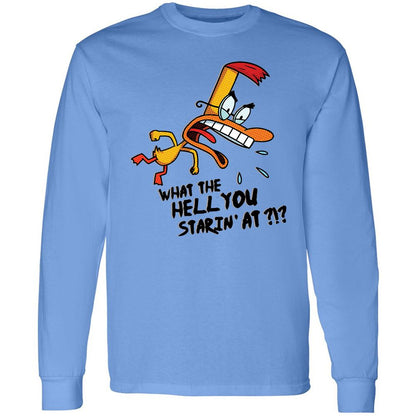 Long Sleeve T-Shirt - E44SDB72 - Carolina Blue - 2