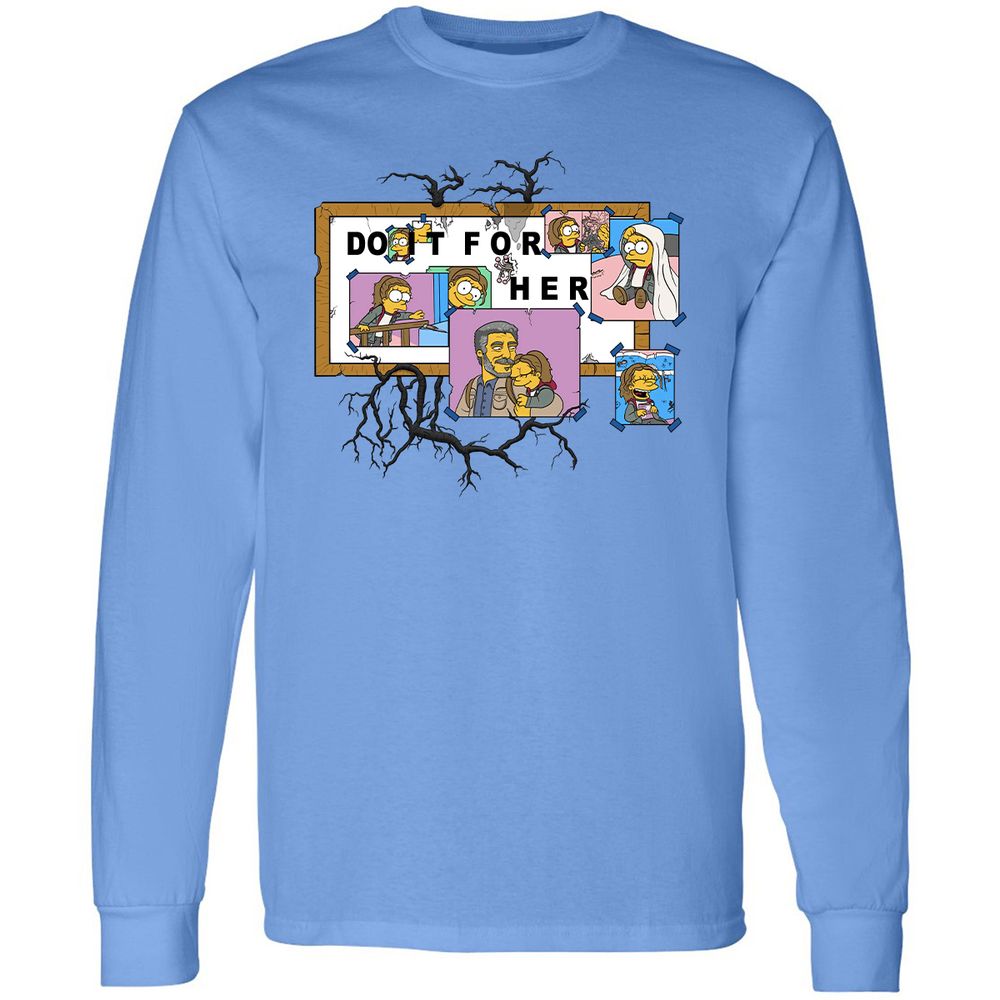 Long Sleeve T-Shirt - TFVJRTR4 - Carolina Blue - 2