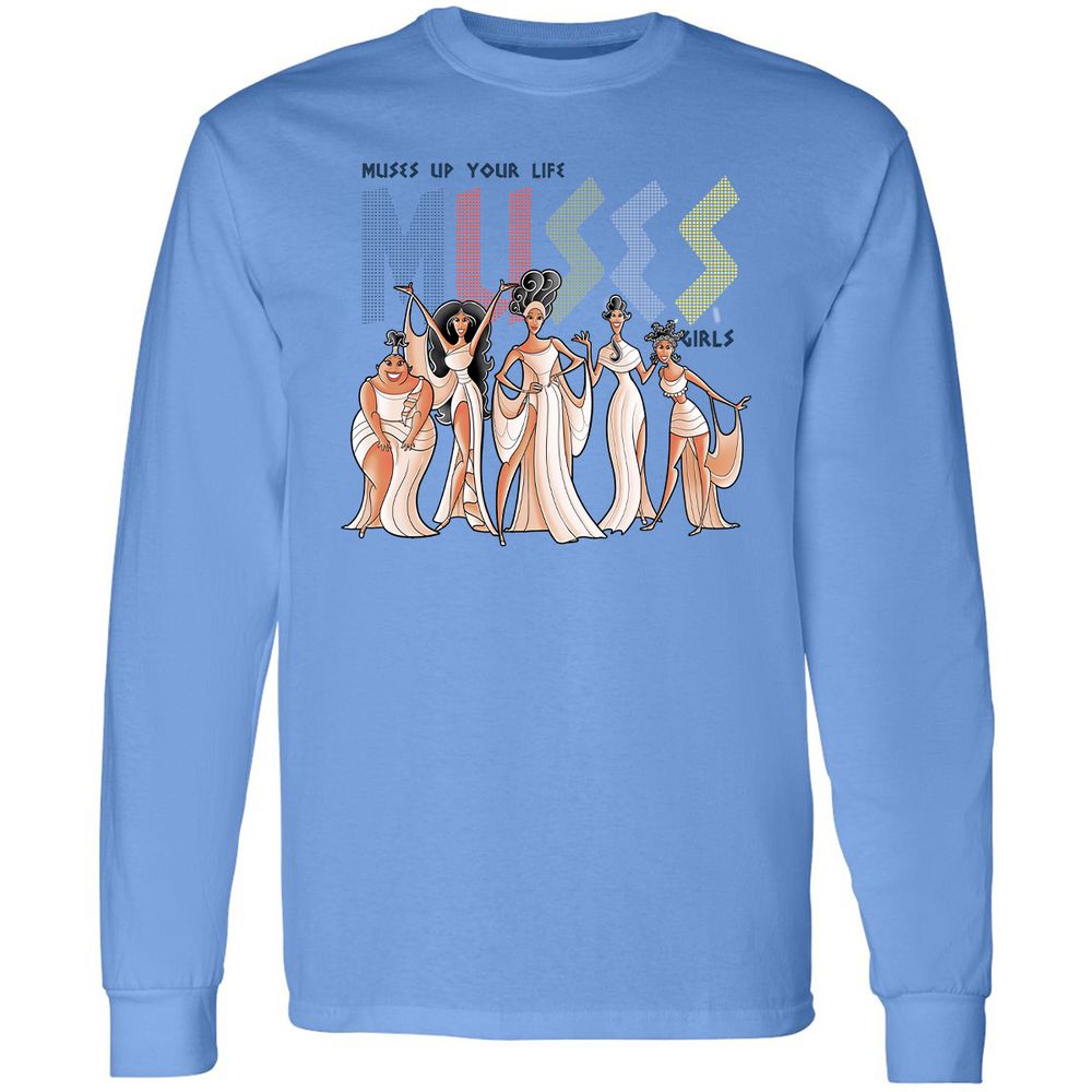 Long Sleeve T-Shirt - 7WMWC3TW - Carolina Blue - 2