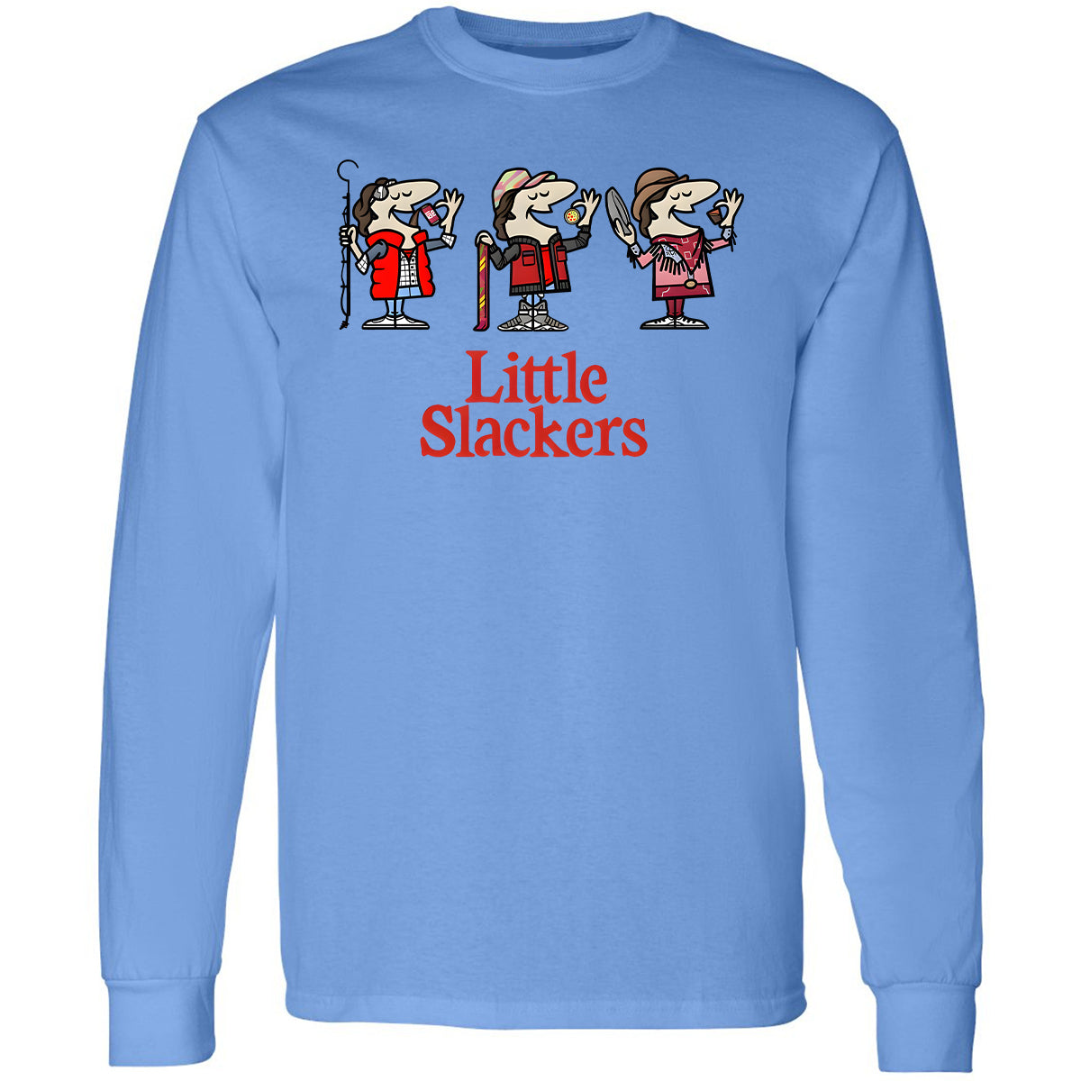Long Sleeve T-Shirt - 3P7B2K2D - Carolina Blue - 2