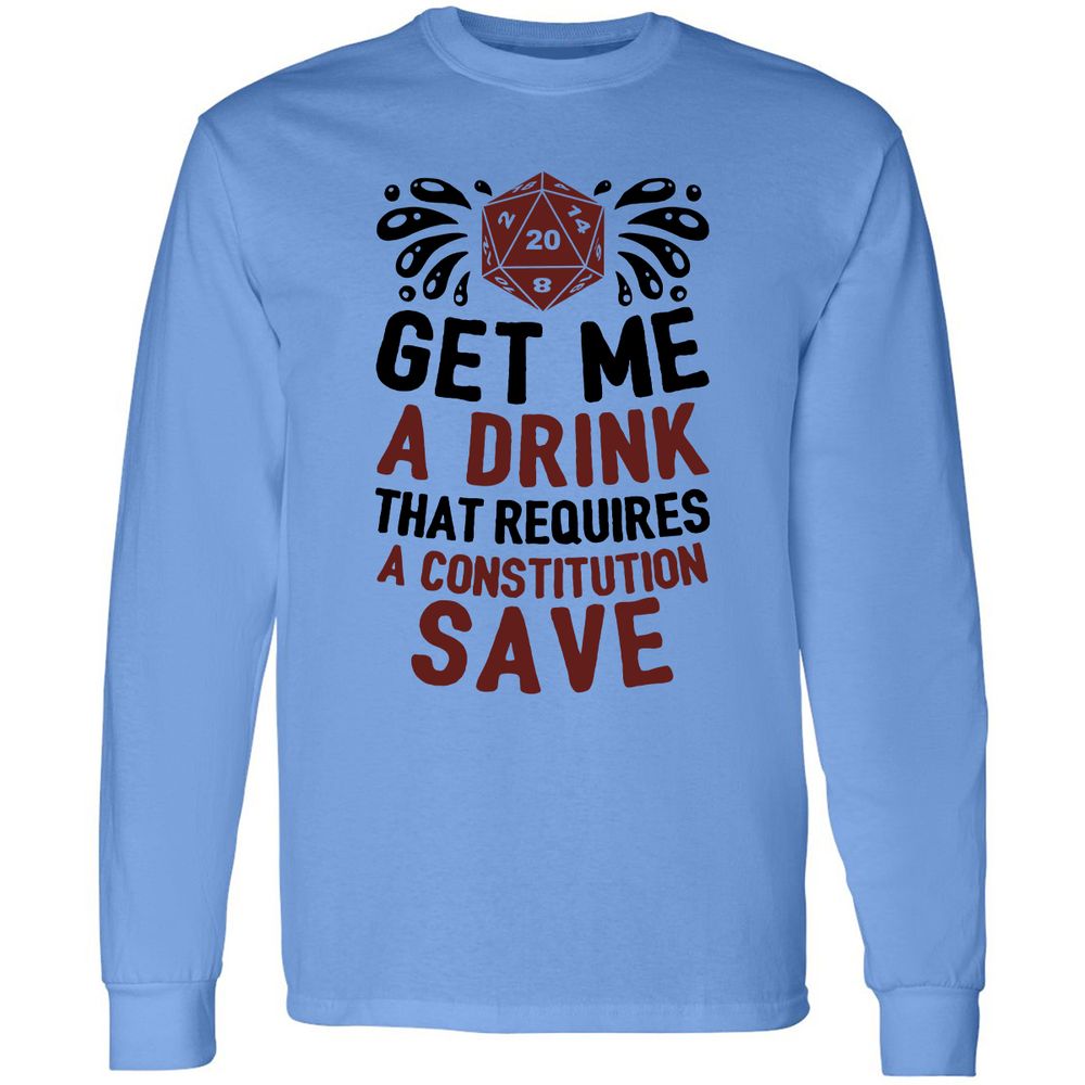 Long Sleeve T-Shirt - 5T3GSAAA - Carolina Blue - 2