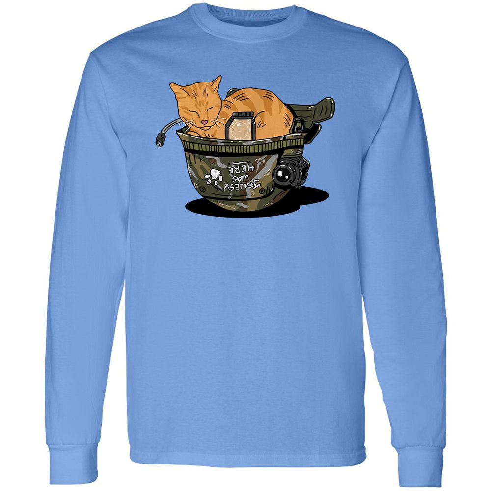 Long Sleeve T-Shirt - XFGT8W8H - Carolina Blue - 2
