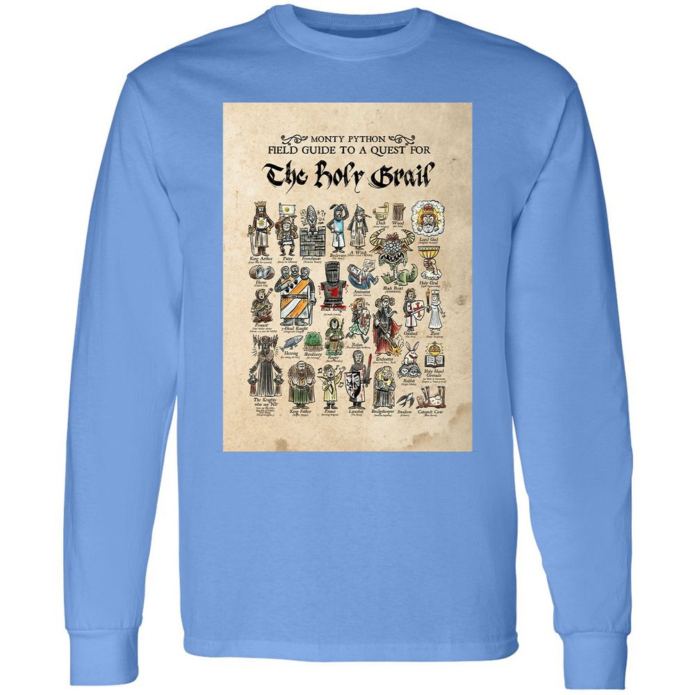 Long Sleeve T-Shirt - TVGTVJAA - Carolina Blue - 2