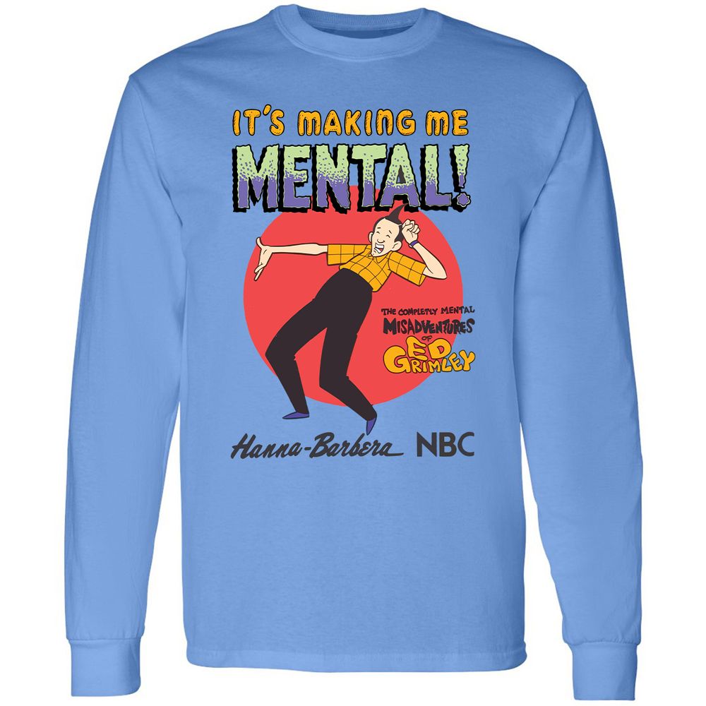 Long Sleeve T-Shirt - 54F5CD7U - Carolina Blue - 2