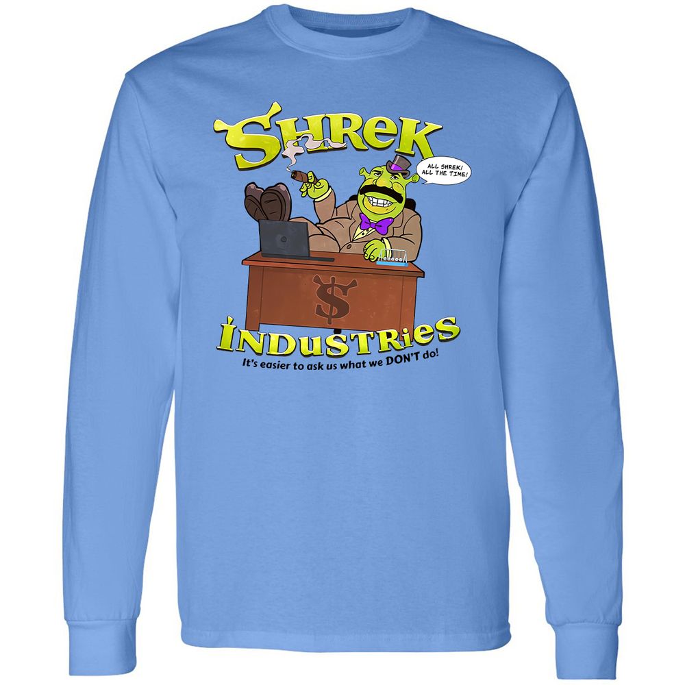 Long Sleeve T-Shirt - U2JEULVE - Carolina Blue - 2