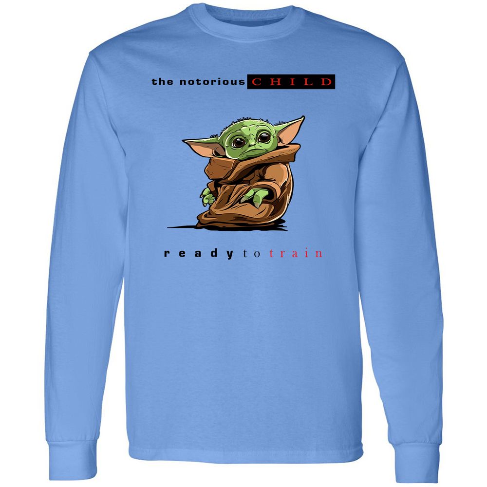 Long Sleeve T-Shirt - WJ7QTNNC - Carolina Blue - 2
