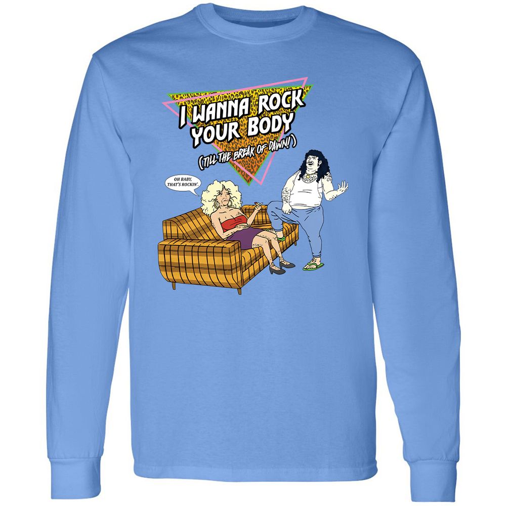 Long Sleeve T-Shirt - JNJ1DX3X - Carolina Blue - 2