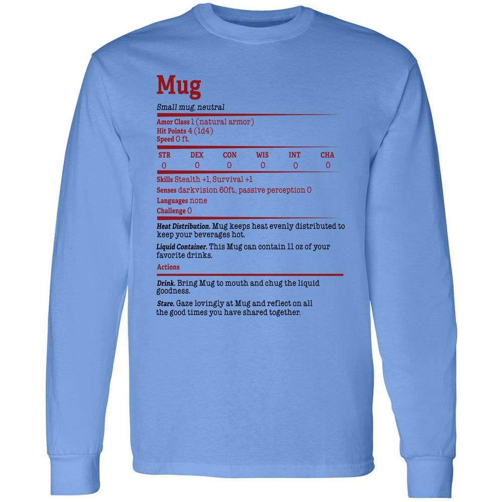 Long Sleeve T-Shirt - 72F8WKSM - Carolina Blue - 2