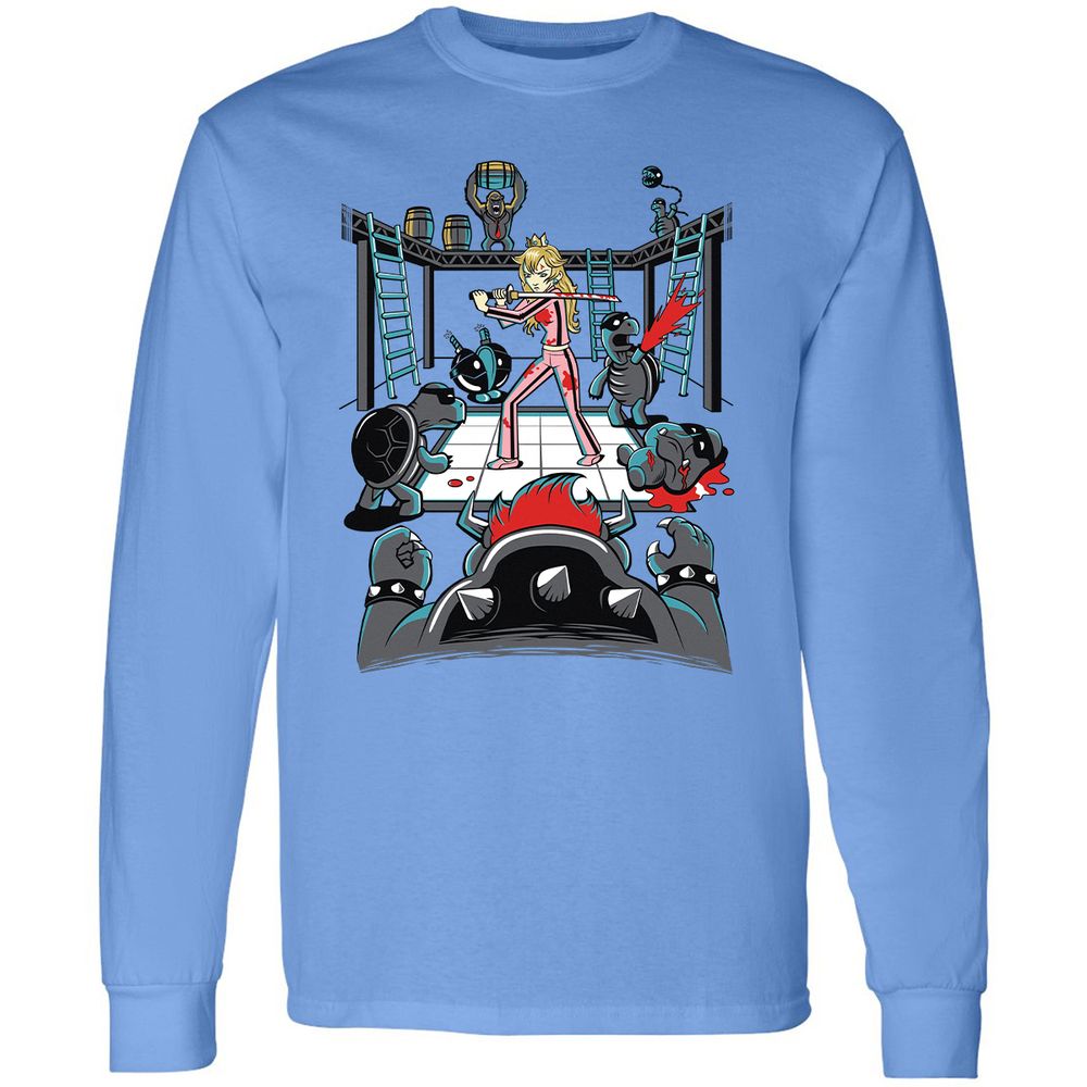 Long Sleeve T-Shirt - VSUGE5HE - Carolina Blue - 2