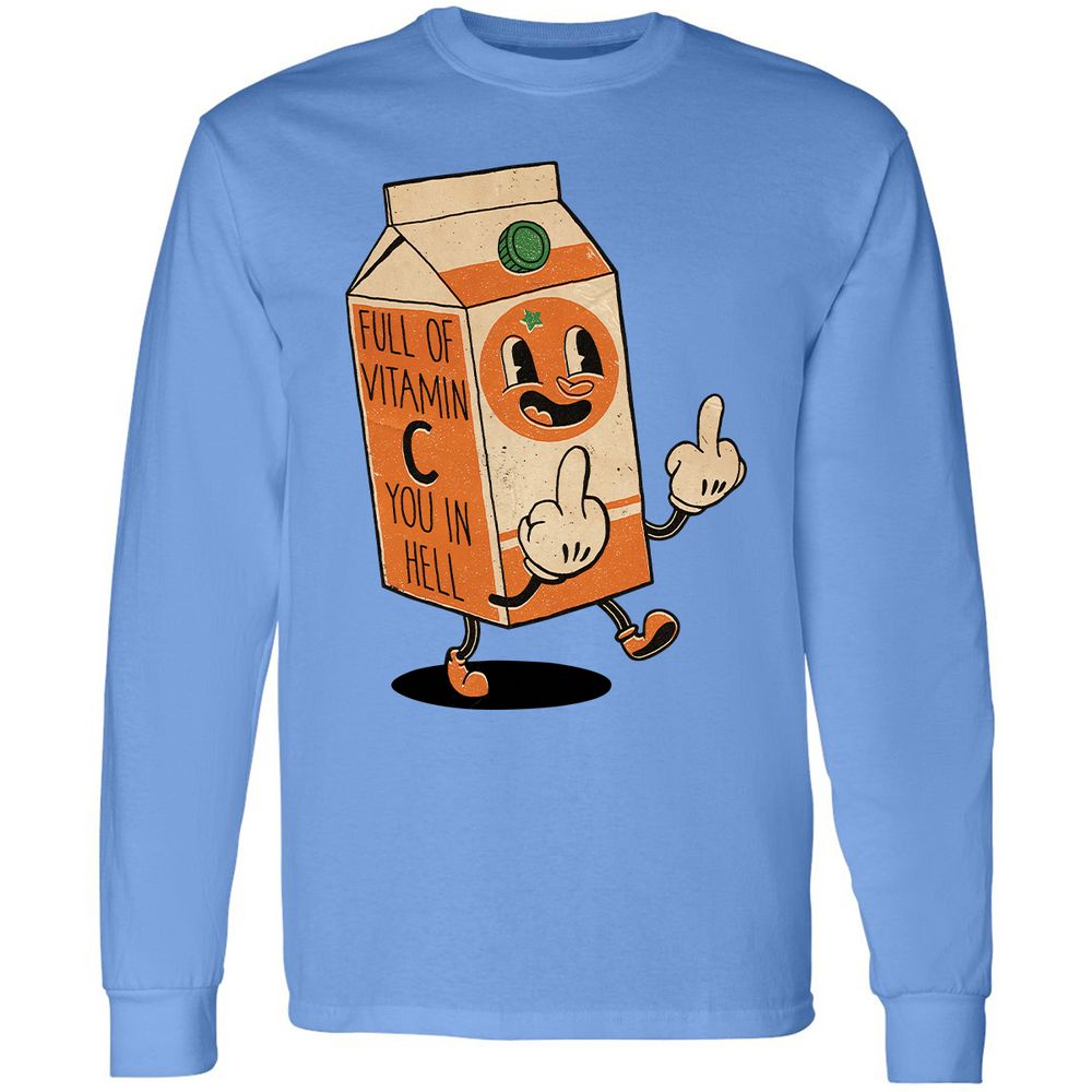 Long Sleeve T-Shirt - 2J2VYYZK - Carolina Blue - 2