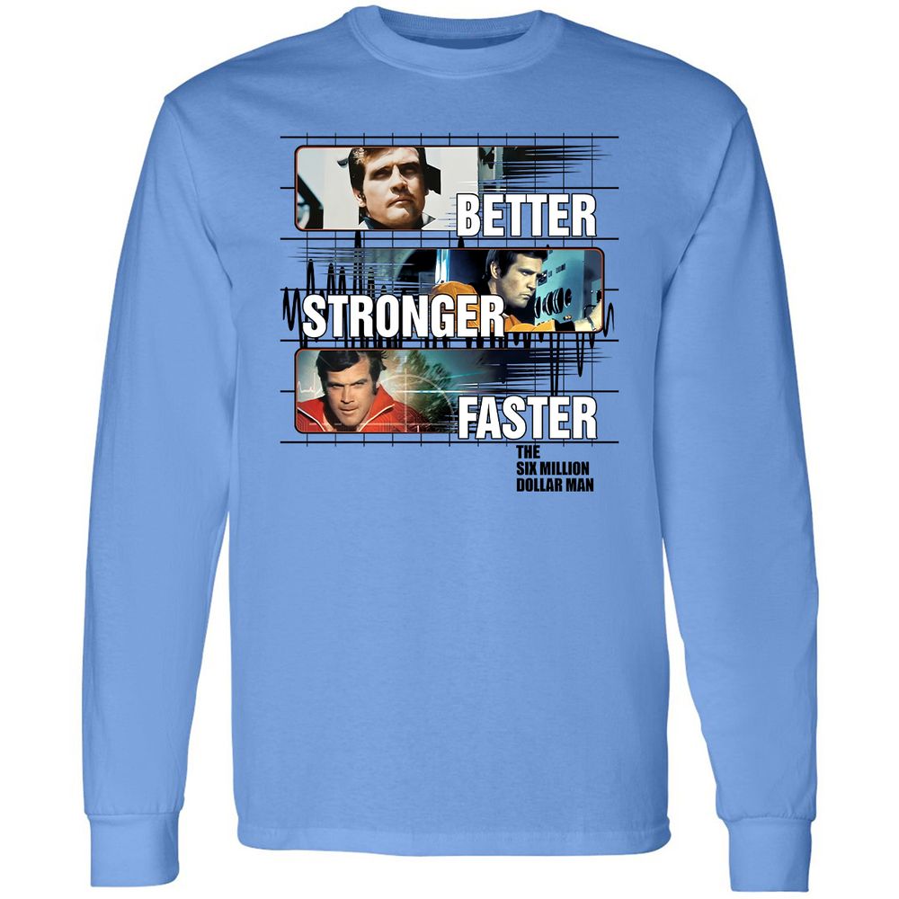 Long Sleeve T-Shirt - 64DPLVF7 - Carolina Blue - 2