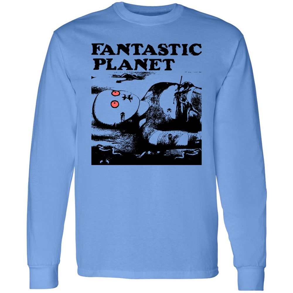 Long Sleeve T-Shirt - KSHKJLJY - Carolina Blue - 2