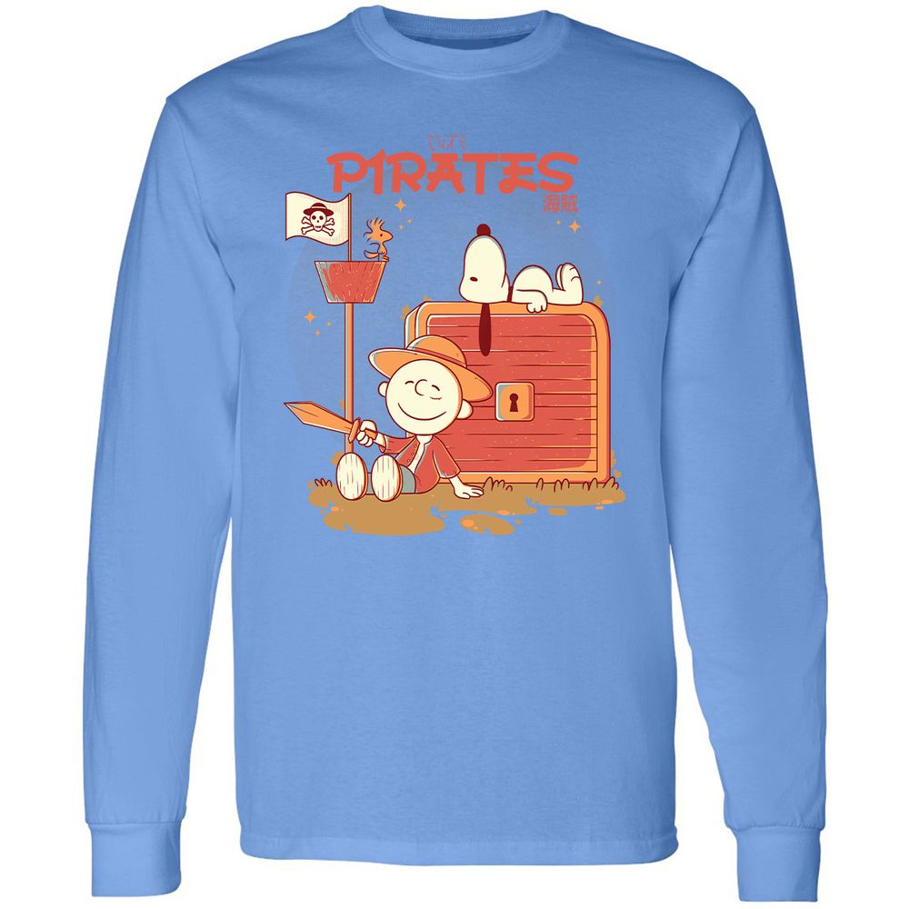 Long Sleeve T-Shirt - RAK7KSPQ - Carolina Blue - 2