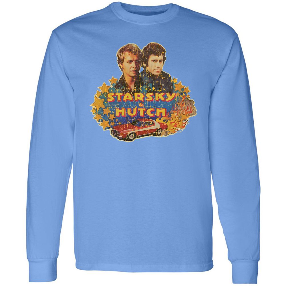 Long Sleeve T-Shirt - SE7ENA9C - Carolina Blue - 2