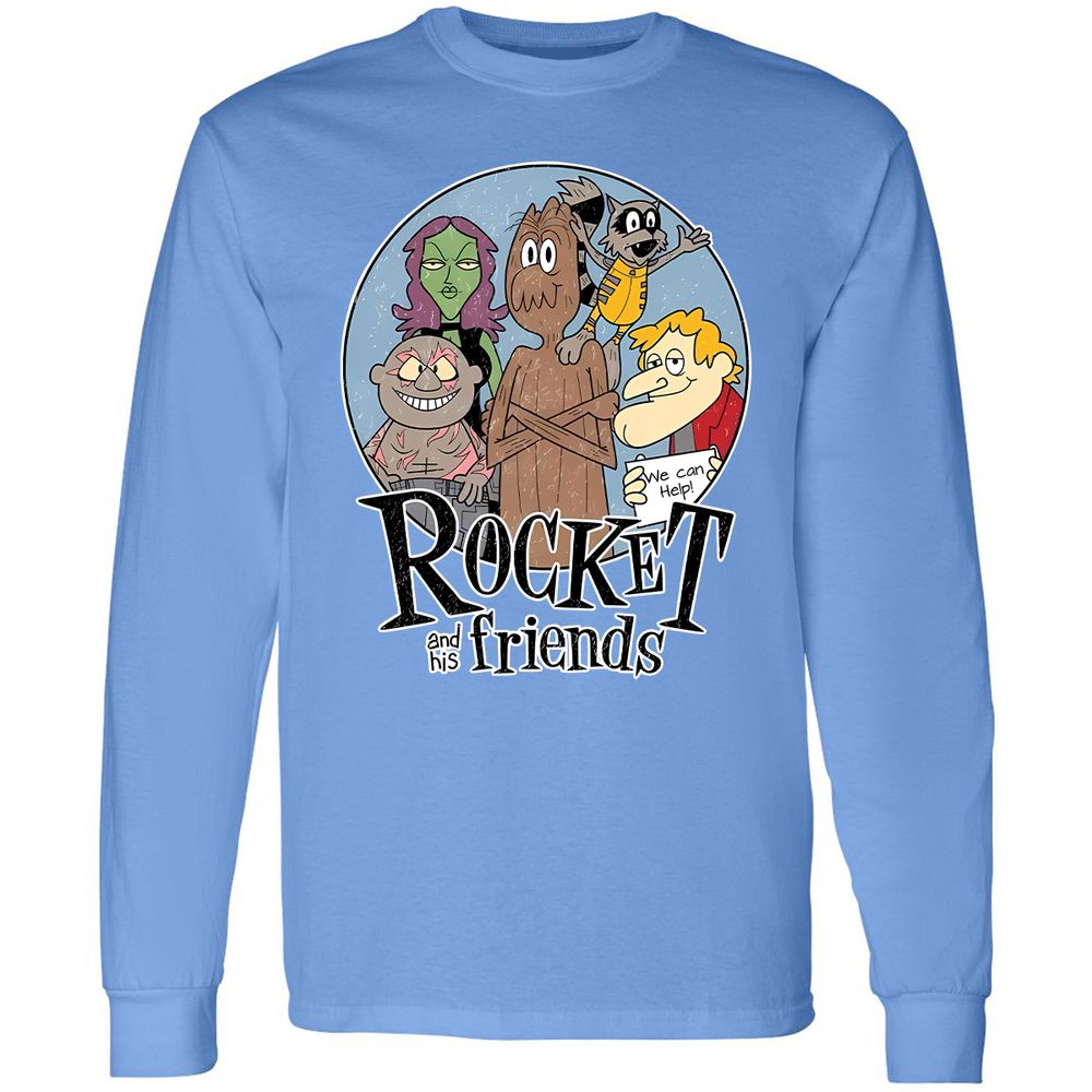 Long Sleeve T-Shirt - VWUWH9MK - Carolina Blue - 2