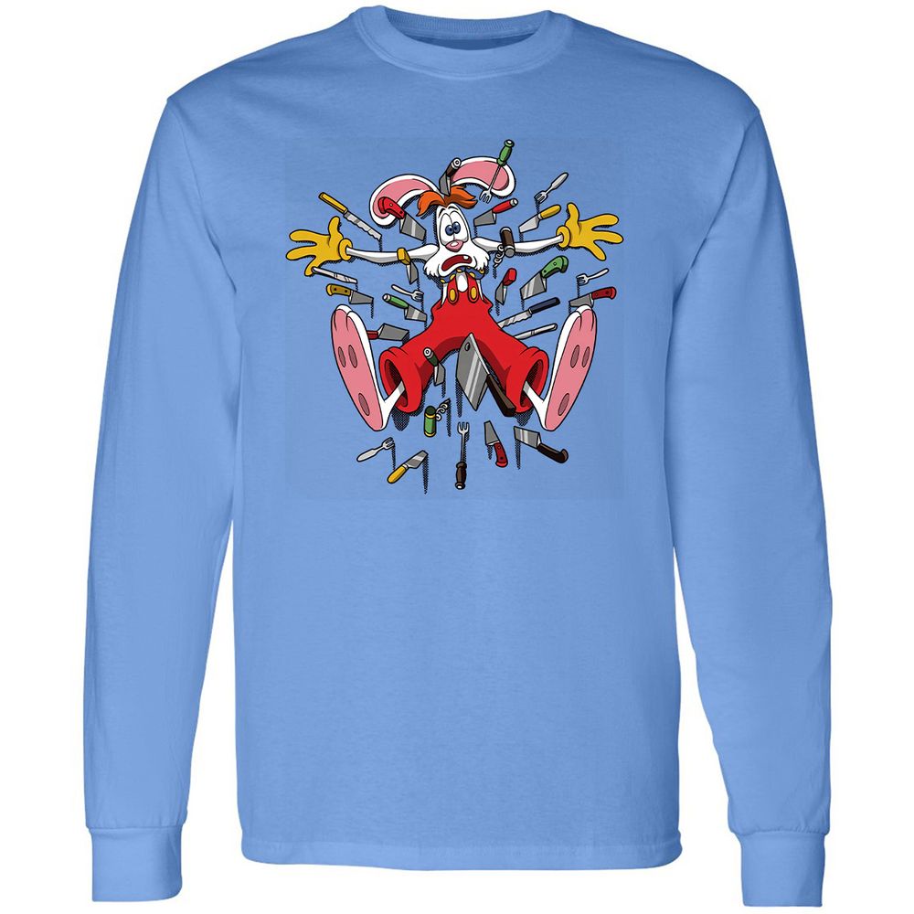 Long Sleeve T-Shirt - LDP4NP7H - Carolina Blue - 2
