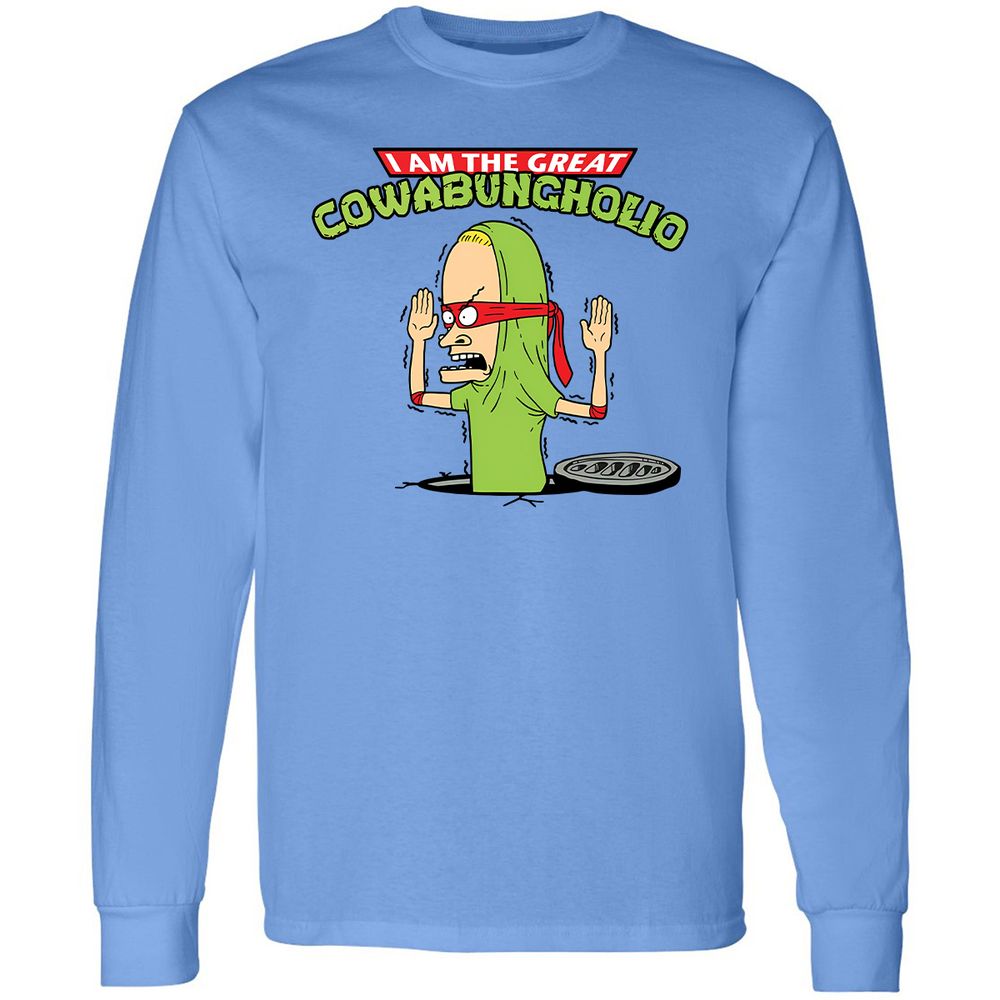 Long Sleeve T-Shirt - 4SRUUFUN - Carolina Blue - 2