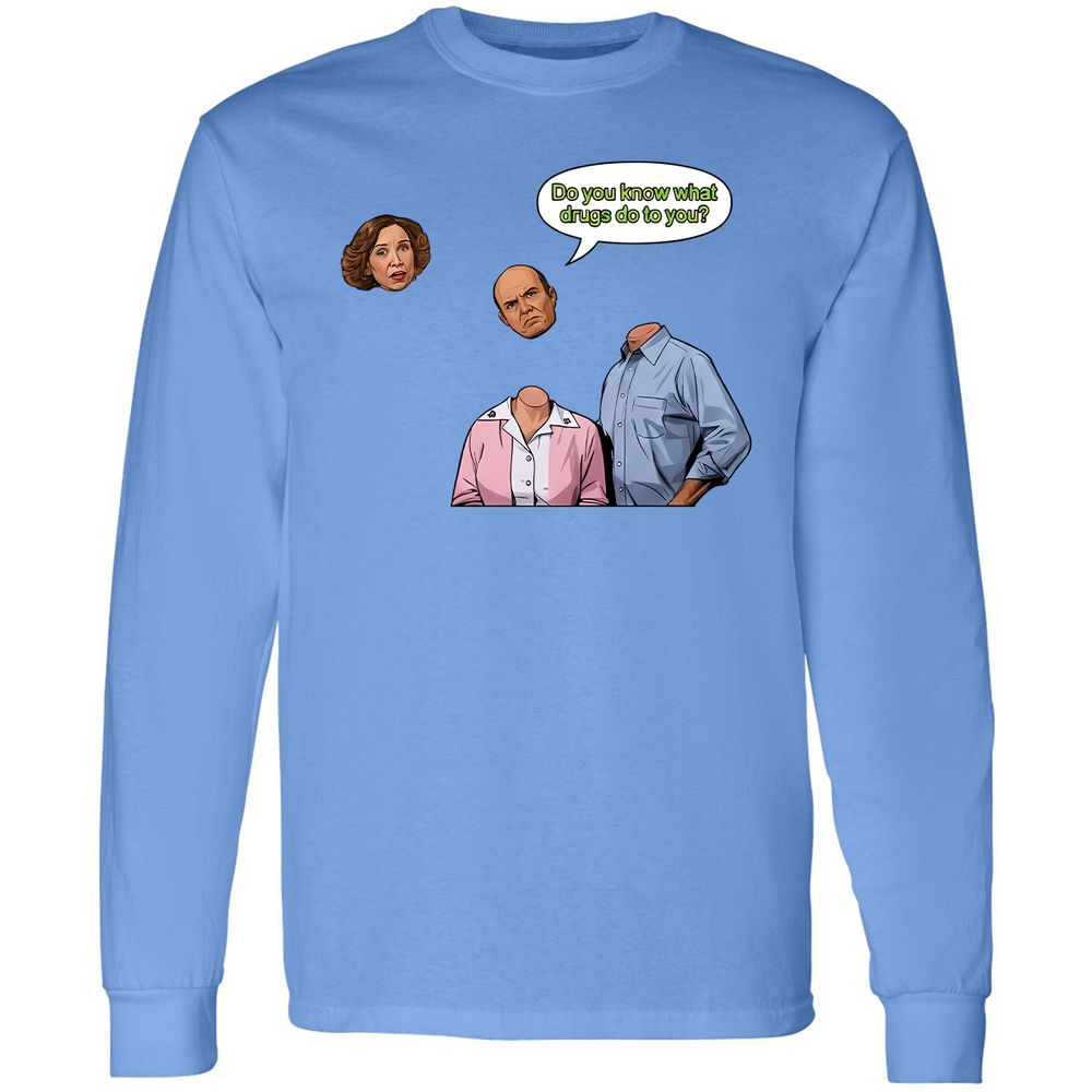 Long Sleeve T-Shirt - L466CKL9 - Carolina Blue - 2