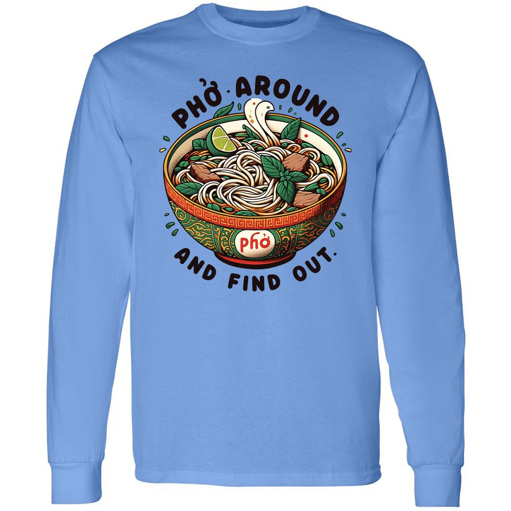 Long Sleeve T-Shirt - 36CBHMBX - Carolina Blue - 2