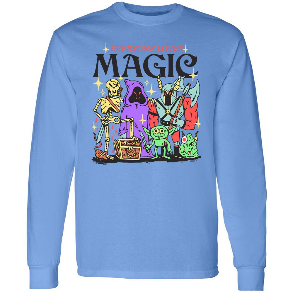 Long Sleeve T-Shirt - 5MXH43JL - Carolina Blue - 2
