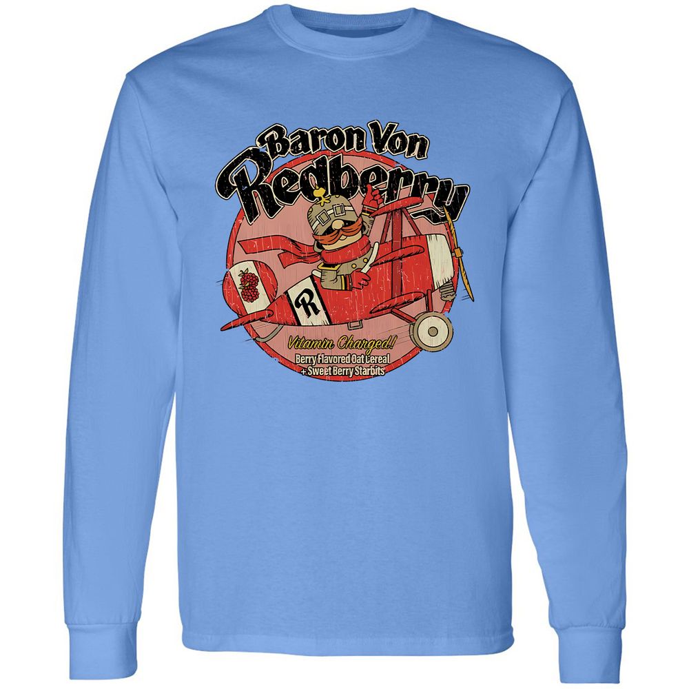 Long Sleeve T-Shirt - KMTGW4X8 - Carolina Blue - 2