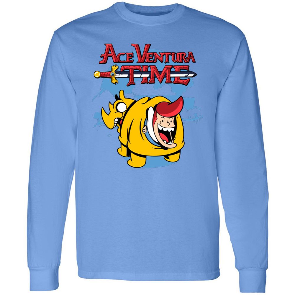 Long Sleeve T-Shirt - G9R6B53F - Carolina Blue - 2