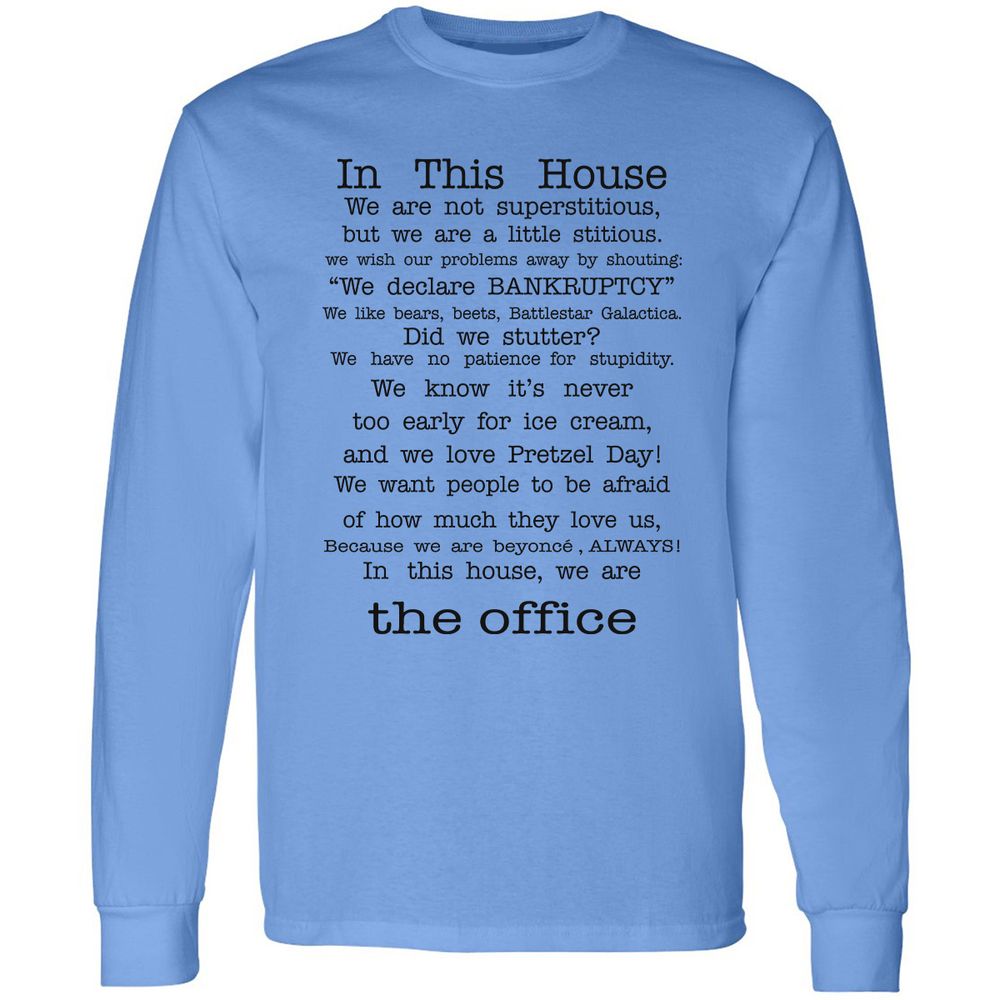 Long Sleeve T-Shirt - F35YFPTU - Carolina Blue - 2