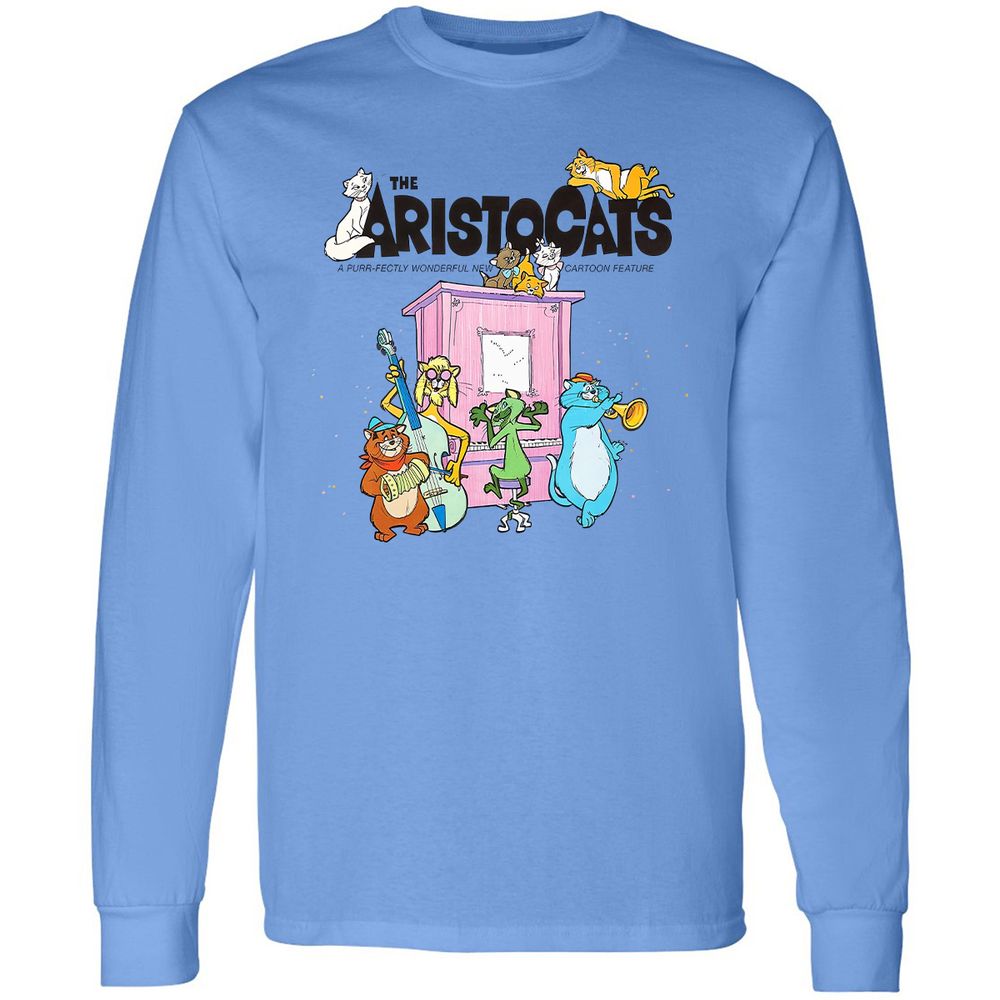 Long Sleeve T-Shirt - 1W5FLCRA - Carolina Blue - 2