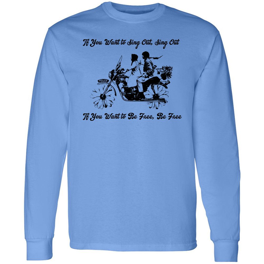 Long Sleeve T-Shirt - 8YCCHA9T - Carolina Blue - 2
