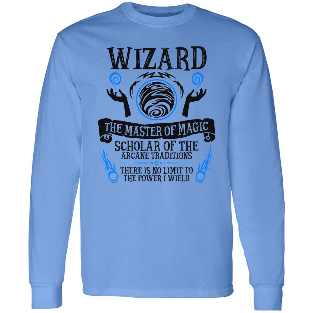 Long Sleeve T-Shirt - DVBC7PVL - Carolina Blue - 2