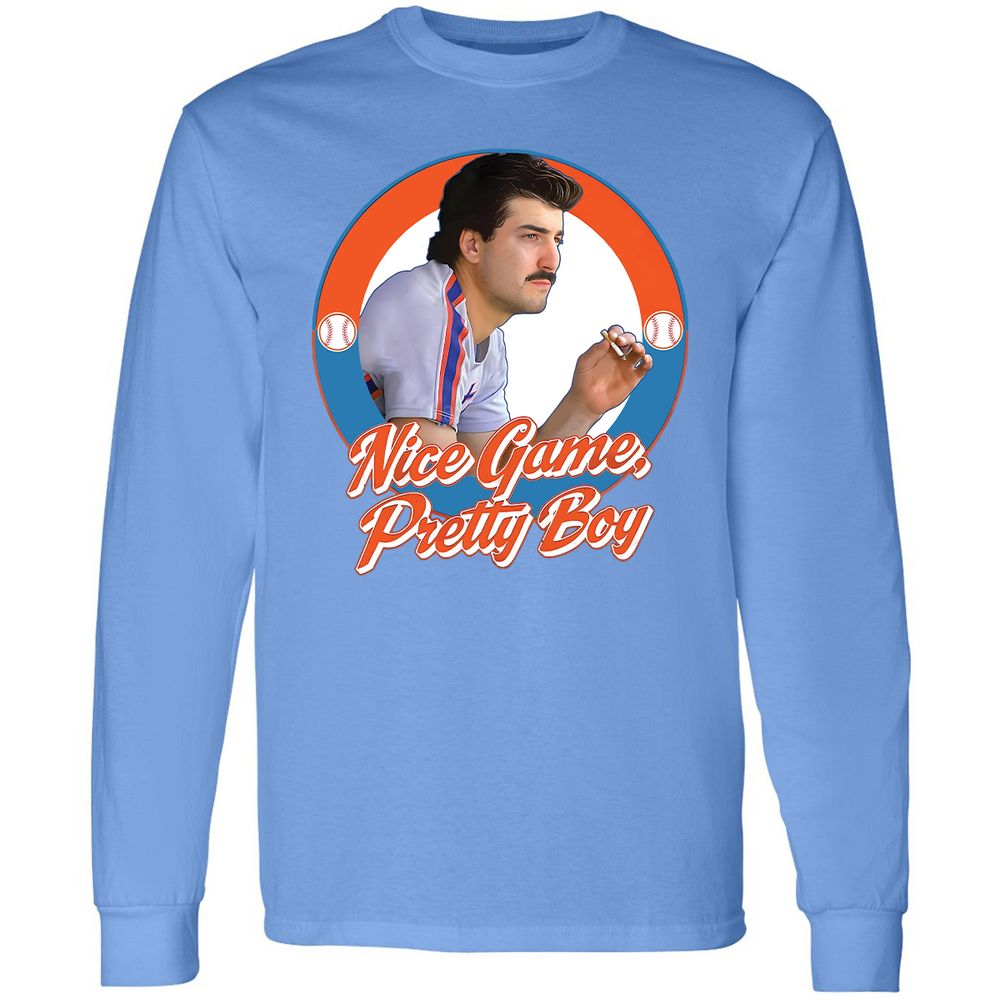 Long Sleeve T-Shirt - 7H9VDS41 - Carolina Blue - 2