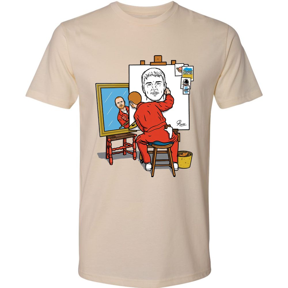 Premium Unisex T-Shirt - 4D5ZT4B4 - Cream - 2