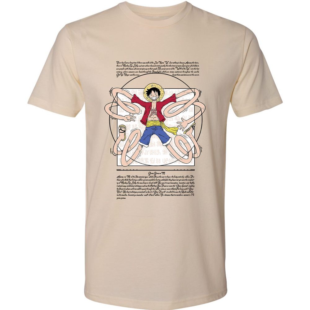 Premium Unisex T-Shirt - LVAED2WP - Cream - 2