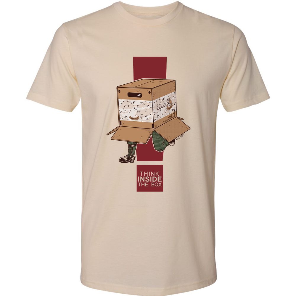 Premium Unisex T-Shirt - PL48BXP5 - Cream - 2