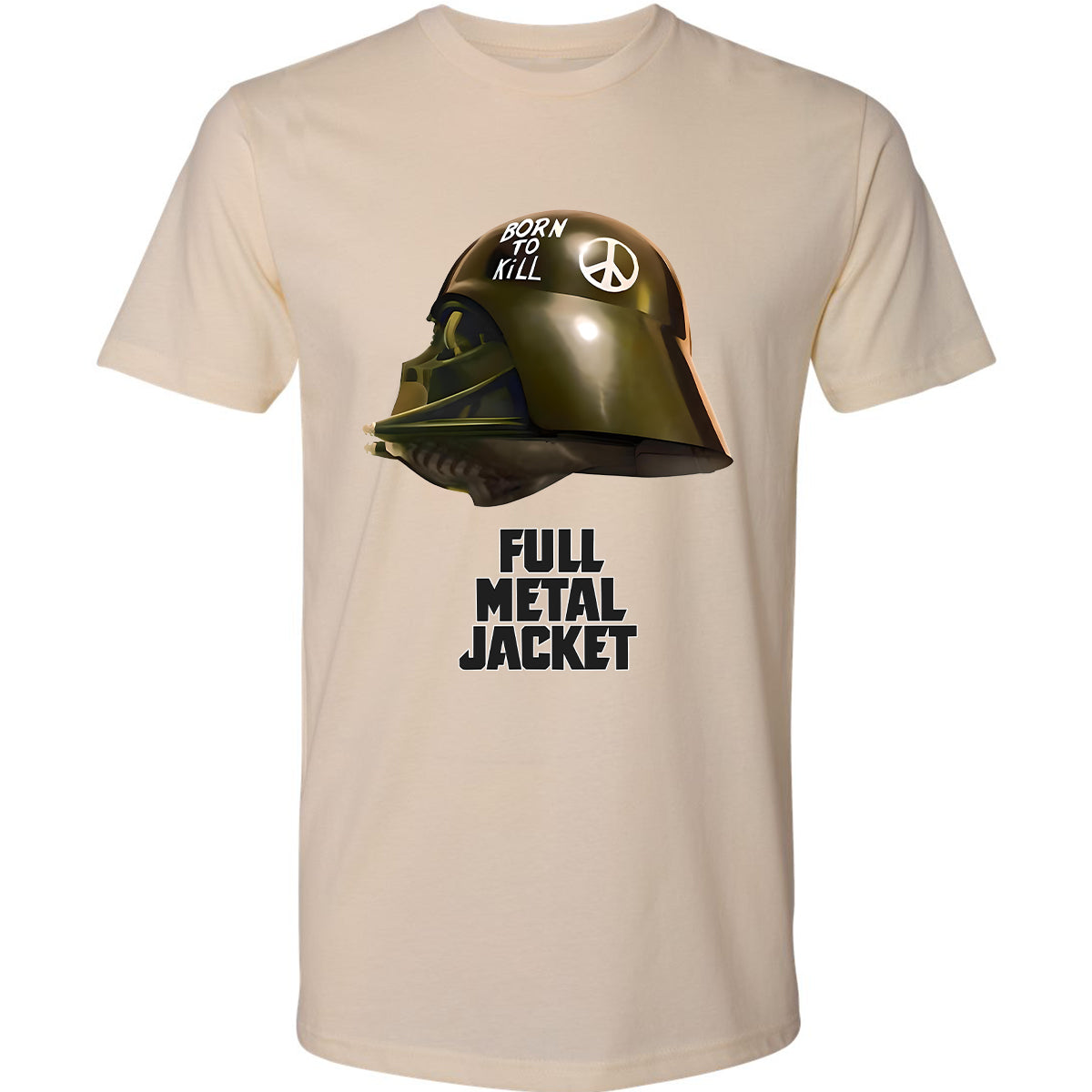 Premium Unisex T-Shirt - 65QS6MHU - Cream - 2