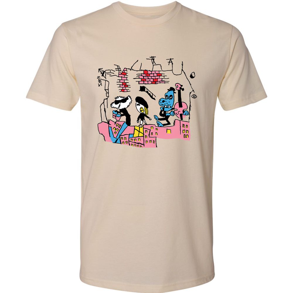 Premium Unisex T-Shirt - 9KQM9BLS - Cream - 2