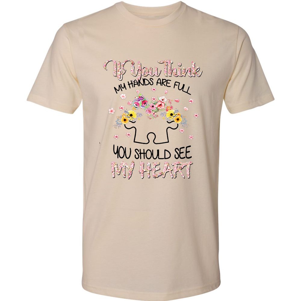 Premium Unisex T-Shirt - MZMK7Y56 - Cream - 2