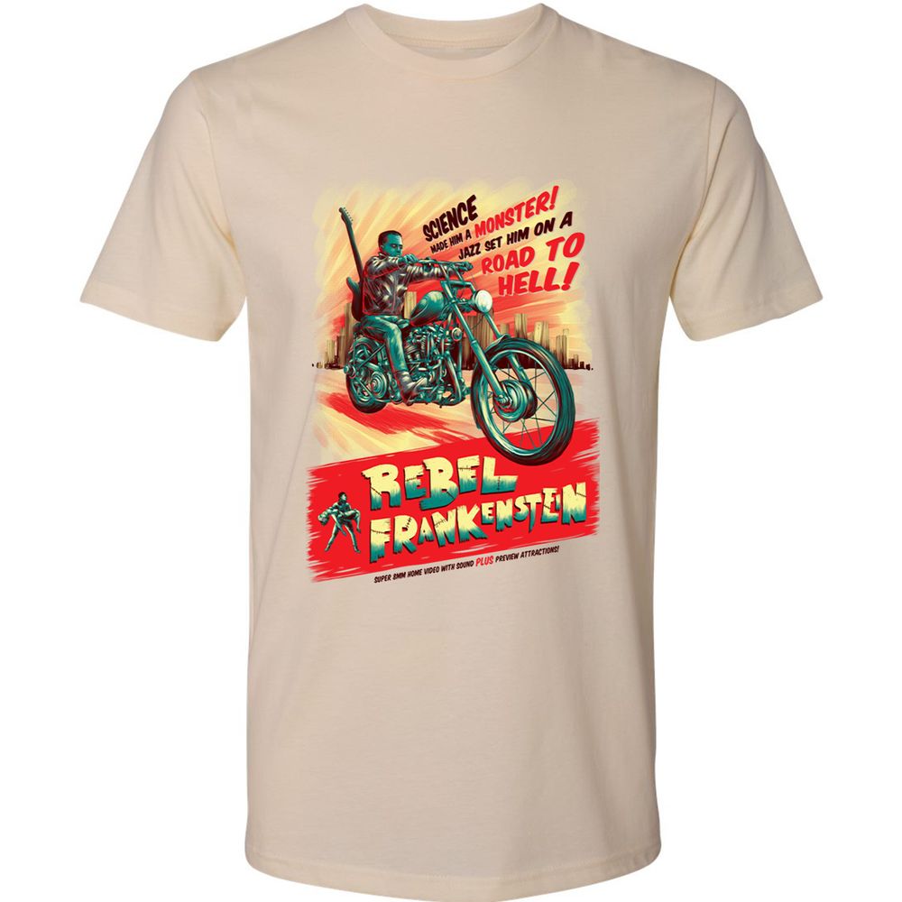 Premium Unisex T-Shirt - NPAVYMW1 - Cream - 2