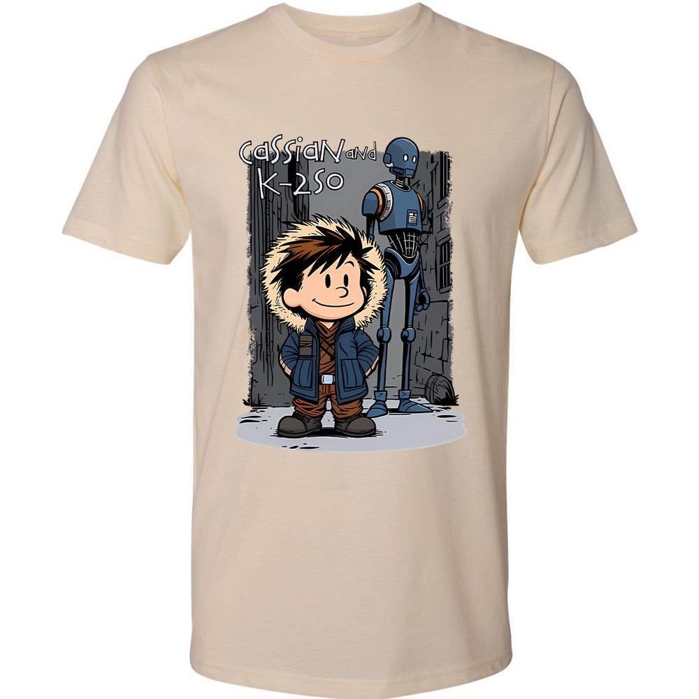 Premium Unisex T-Shirt - DVFH3K8Q - Cream - 2