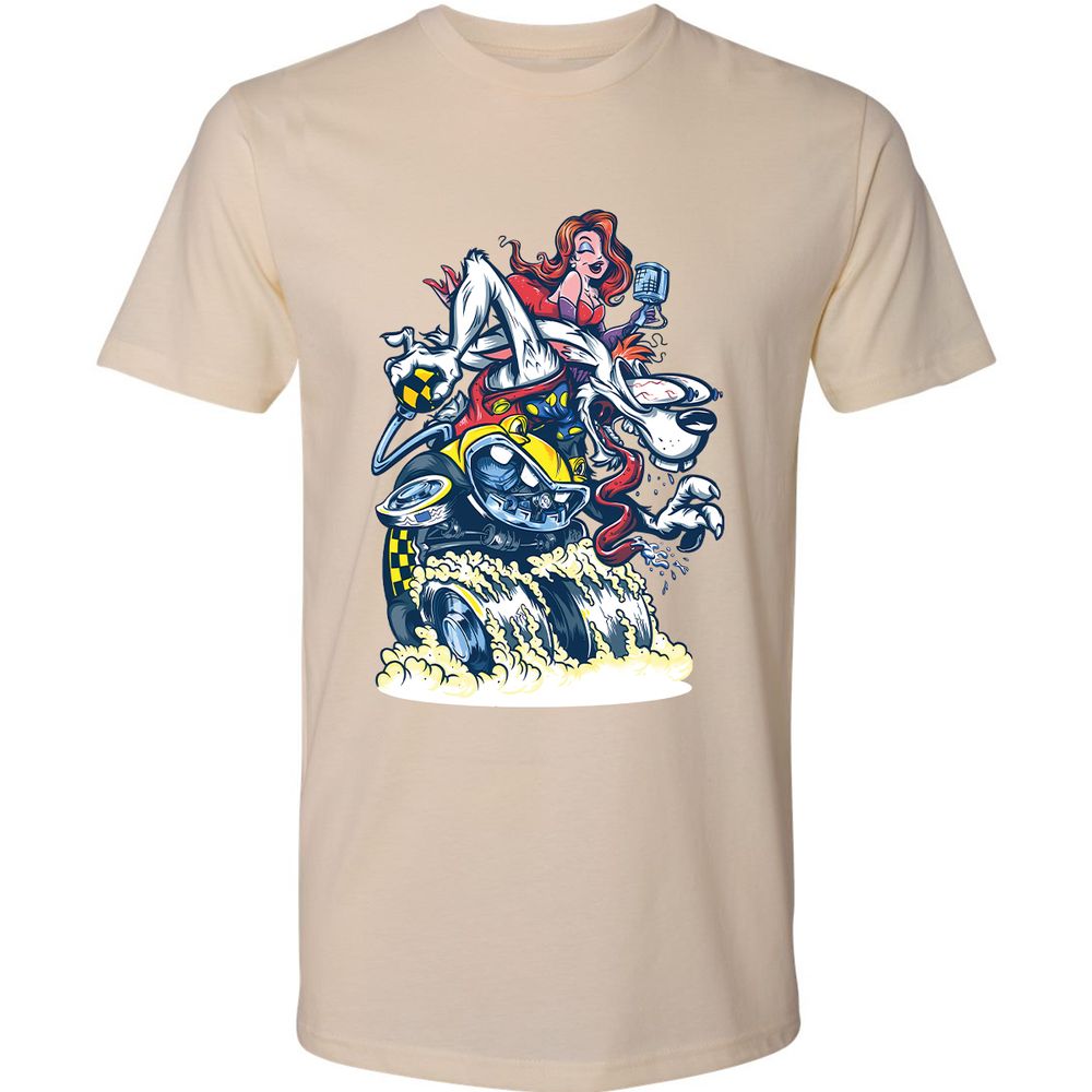 Premium Unisex T-Shirt - 53LLK2HV - Cream - 2