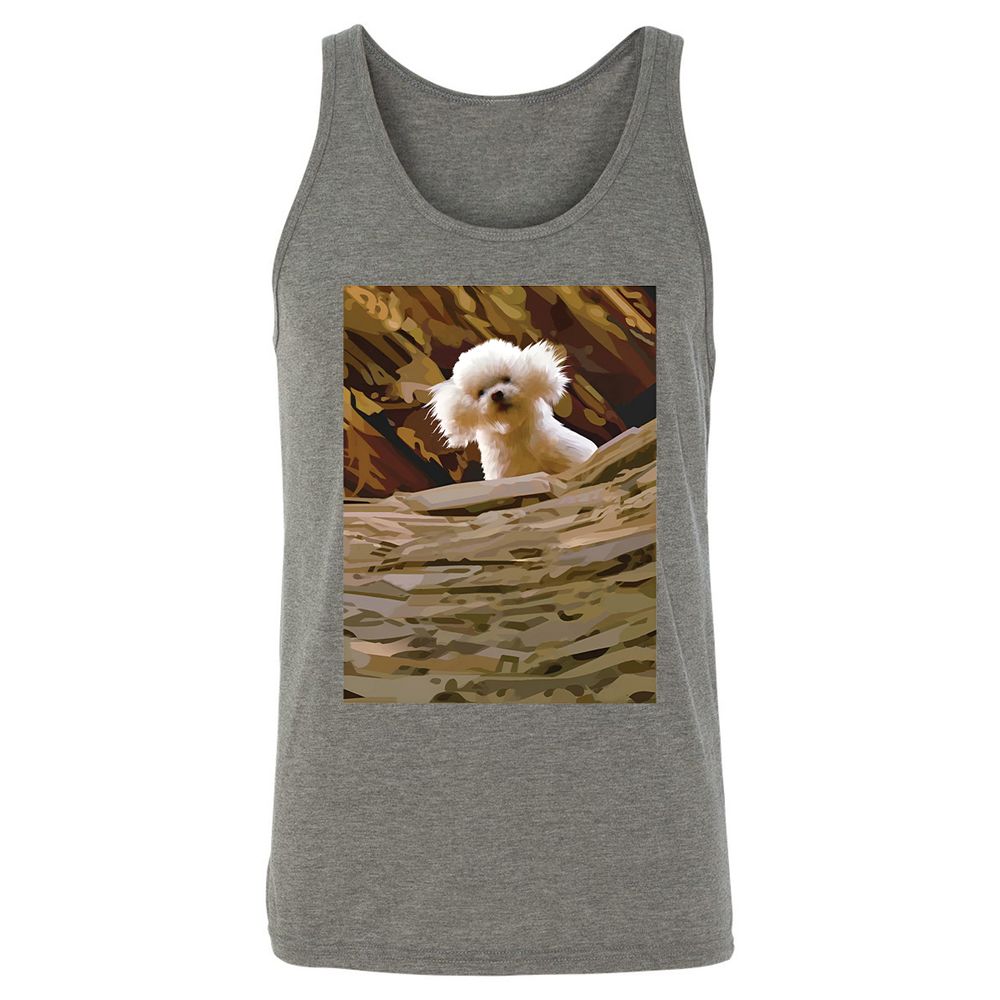 Precious Bichon - Grey Triblend - 2